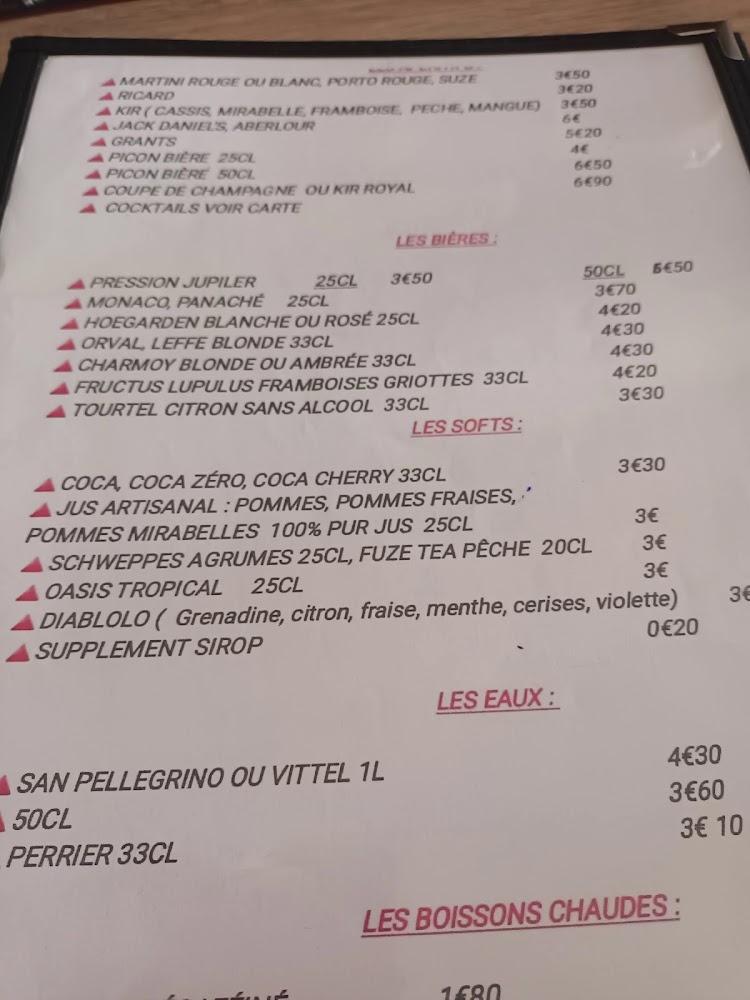 Le Chanzy - Menu Image 1